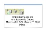 Implementação de um Banco de Dados Microsoft® SQL Server™ 2005 Parte I.