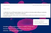 Disciplina: Preparação Citológica e Análise Citogenética Docente: Maria Tercília Vilela de Azeredo Oliveira Discente: Julia Musolino Montineri.