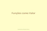 Funções como Valor ©André Santos e Marcelo d’Amorim.