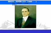 BRASIL REPÚBLICA (1889 – ) Prof. José Augusto Fiorin ERA VARGAS (1930 – 1945)