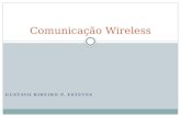 GUSTAVO RIBEIRO P. ESTEVES Comunicação Wireless. Índice Introdução a comunicação remota Modulação Aplicações Exemplos.