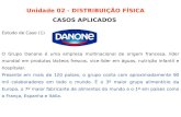 Unidade 02 - DISTRIBUIÇÃO FÍSICA CASOS APLICADOS Estudo de Caso (1) O Grupo Danone é uma empresa multinacional de origem francesa, líder mundial em produtos.