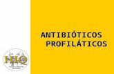 ANTIBIÓTICOS PROFILÁTICOS. OBJETIVOS Definir Profilaxia Antibiótica Fazer uma descrição histórica sobre a evolução do tema Estabelecer as considerações.