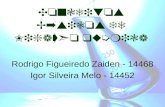 Conceitos Básicos de Ligação química Rodrigo Figueiredo Zaiden - 14468 Igor Silveira Melo - 14452.