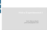 Prof. Marcus Raele prof.raele@gmail.com Física Experimental I.