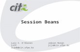 Session Beans Luiz C. D´Oleron SJCP lcadb@cin.ufpe.br Jobson Ronan jrjs@cin.ufpe.br