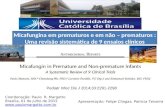 Apresentação: Felipe Chagas, Patricia Teixeira Coordenação: Paulo R. Margotto Brasília, 01 de julho de 2015  Micafungina em prematuros.