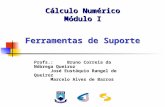Cálculo Numérico Módulo I Ferramentas de Suporte Profs.: Bruno Correia da Nóbrega Queiroz José Eustáquio Rangel de Queiroz Marcelo Alves de Barros.