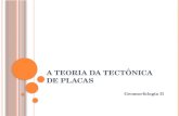 A TEORIA DA TECTÔNICA DE PLACAS Geomorfologia II.
