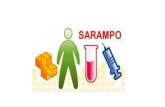 Aspecto Epidemiológico O sarampo é uma doença infecciosa aguda, de natureza viral, grave, transmissível e extremamente contagiosa, muito comum na infância.