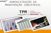 ADMINISTRAÇÃO DA MANUTENÇÃO INDUSTRIAL TPM GERENCIAMENTO DA PRODUTIVIDADE TOTAL Total Productivity Management.