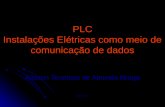 PLC Instalações Elétricas como meio de comunicação de dados Alisson Teodosio de Almeida Braga Julho 2010.