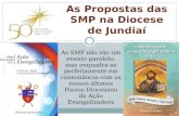 As Propostas das SMP na Diocese de Jundiaí As SMP não são um evento paralelo, mas enquadra-se perfeitamente em consonância com os nossos últimos Planos.