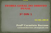 12.02.2014 Profº Carmênio Barroso carmeniobarroso.adv@gmail.com.