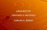 UNIOESTE TRATORES E MOTORES CARLOS A. BREDA. TRATORES AGRÍCOLAS-TIPOS E CLASSIFICAÇÃO.