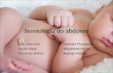 Semiologia do abdome Ana Luiza LealNathalia Thompson Cecília VidalRhycktielle Ferrer Fernanda VinhasRodrigo Peixoto.