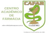 Cafar-unifal@yahoogrupos.com.br Fundado em 5 de novembro de 1993.