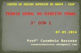 07.05.2014 Profº Carmênio Barroso carmeniobarroso.adv@gmail.com.