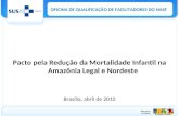 OFICINA DE QUALIFICAÇÃO DE FACILITADORES DO NASF Pacto pela Redução da Mortalidade Infantil na Amazônia Legal e Nordeste Brasília, abril de 2010.