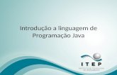Introdução a linguagem de Programação Java. Linguagens de Programação Linguagens de máquina(muito difíceis de usar e compreender) – Comanda ações do computador.