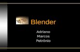 Blender Adriano Marcos Petrônio. Roteiro O que é o Blender? Histórico Principais Concorrentes Vantagens Desvantagens Prática com Blender.