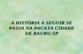 A HISTÓRIA A SEGUIR SE PASSA NA PACATA CIDADE DE BAURU-SP.