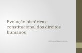 Evolução histórica e constitucional dos direitos humanos Adriano Nascimento.