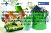 Conhecimentos, atitudes e práticas de usuários e servidores de unidades de saúde da rede municipal de Palmas- TO sobre descarte de medicamentos e questão.