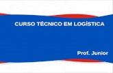 Prof. Junior CURSO TÉCNICO EM LOGÍSTICA. OBJETIVO DO CURSO Oferecer aos profissionais que atuam ou pretendam atuar na área de Logística, uma visão da.
