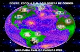 BE/CRE ESCOLA E. B. 2-3/S JOSEFA DE ÓBIDOS GUIA PARA AVALIAR PÁGINAS WEB.