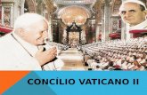 CONCÍLIO VATICANO II. O Concílio do Vaticano II, visto hoje como uma intervenção do Espirito Santo na Igreja para sua renovação, desenvolve 2 temas de.