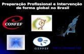 Preparação Profissional e Intervenção de forma global no Brasil CONFEF Prof. Dr. João Batista Tojal.