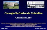 Cirurgia Refrativa do Cristalino Conceição Lobo Centro de Responsabilidade Integrado de Oftalmologia – Centro Hospitalar e Universitário de Coimbra Institute.
