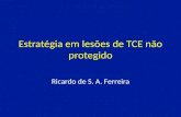 Estratégia em lesões de TCE não protegido Ricardo de S. A. Ferreira.