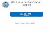 Disciplina de Pré-Cálculo 2015/1 Prof. Cícero Nachtigall Aula 01 (04/03/15) 1.