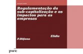 Regulamentação da sub- capitalização e os impactos para as empresas Elidie P.Bifano .