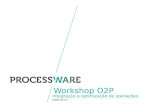 Workshop O2P Integração e optimização de operações 2009.05.07.