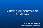 Sistema de controle de Sindicato Rede Sindical Tecnologia para Sindicatos.
