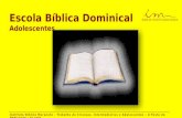 Escola Bíblica Dominical Adolescentes Instituto Bíblico Maranata - Trabalho de Crianças, Intermediários e Adolescentes – A Festa da Dedicação - 4 a aula.