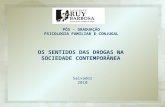 PÓS - GRADUAÇÃO PSICOLOGIA FAMILIAR E CONJUGAL OS SENTIDOS DAS DROGAS NA SOCIEDADE CONTEMPORÂNEA Salvador 2010.