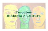 Emoções Biologia e Cultura. Questão inicial As emoções são inatas ou socialmente aprendidas?