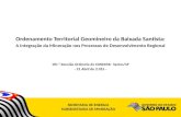 Ordenamento Territorial Geomineiro da Baixada Santista: A Integração da Mineração nos Processos de Desenvolvimento Regional 187.ª Reunião Ordinária do.
