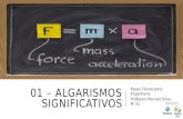 01 – ALGARISMOS SIGNIFICATIVOS Bases Físicas para Engenharia Professor Marcelo Silva, M. Sc.