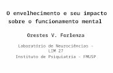 O envelhecimento e seu impacto sobre o funcionamento mental Orestes V. Forlenza Laboratório de Neurociências - LIM 27 Instituto de Psiquiatria - FMUSP.