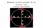 Movimento circular uniforme (M.C.U) Disciplina: Física Professor: Fábio Raimundo.