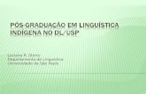 Luciana R. Storto Departamento de Linguística Universidade de São Paulo.