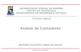 Análise de Contadores 1 ANTONIO AUGUSTO LISBOA DE SOUZA.