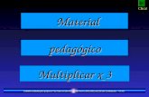 Material Material pedagógico Multiplicar x 3 Trabalho realizado pelo professor Vaz Nunes no decorrer do ano lectivo 2001/2002, na EB1 dos Combatentes.