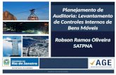 NBome Planejamento de Auditoria: Levantamento de Controles Internos de Bens Móveis Robson Ramos Oliveira SATPNA Auditoria Geral do Estado.