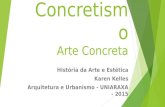 Concretismo Arte Concreta História da Arte e Estética Karen Kelles Arquitetura e Urbanismo - UNIARAXA - 2015.